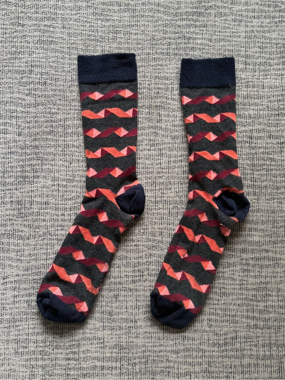Men’s Geometric Casual Socks